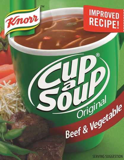 Picture of Knorr Cup-A-Soup Original Beef & Vegetable 4 Pack