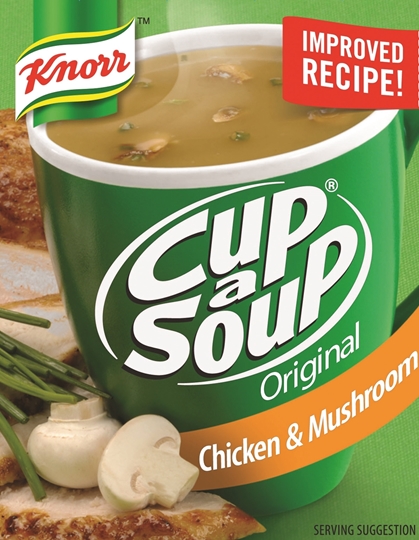 Picture of Knorr Cup-A-Soup Chicken & Mushroom 4 Pack