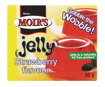 Picture of Moir's Strawberry Flavoured Jelly 80g