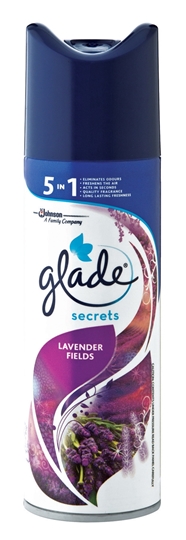 Picture of Glade Secret Lavender Air Freshener Can 6 x 180ml