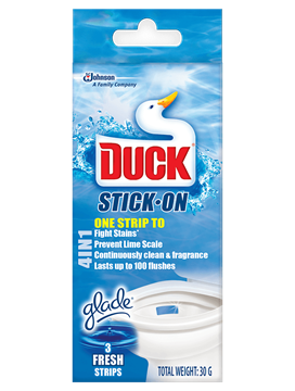 Picture of Duck Fresh Stick On Toilet Cleaner Pack 3s