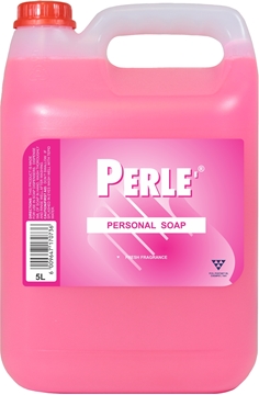 Picture of Perle Pink Liquid Hand Soap Bottle 5l