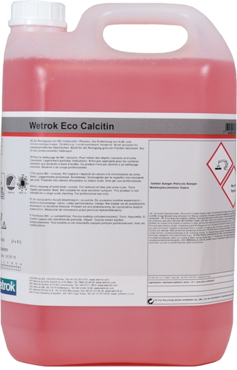 Picture of Wetrok Eco Calcitin Sanitiser Bottle 5l
