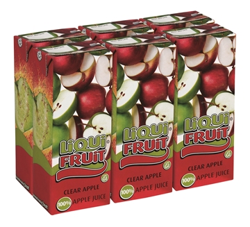Picture of Liqui Fruit Clear Apple Juice Pack 6 x 250ml