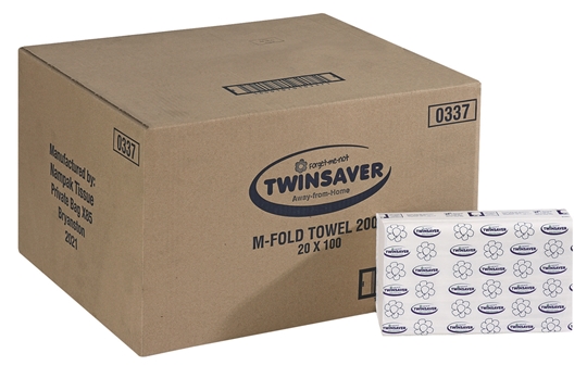 Picture of Twinsaver M/Fold Hand Towel 2 Ply 20 x 100s