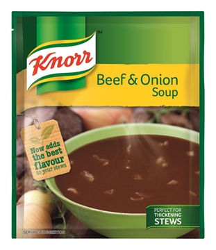 Picture of Knorr Beef & Onion Soup Packet Pack 10 x 50g