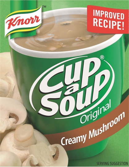 Picture of Knorr Cup-A-Soup Creamy Mushroom Pack 4s
