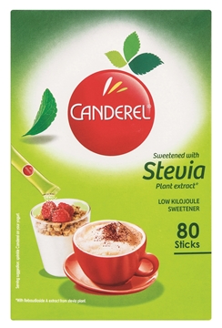 Picture of Canderel Stevia Sweetener Stick Pack 80s