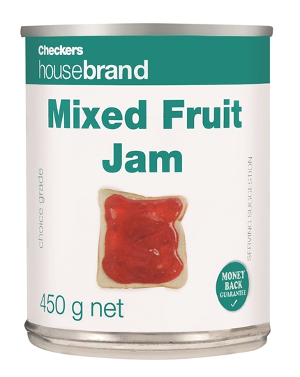 Picture of Checkers Housebrand Mixed Fruit Jam Can 450g