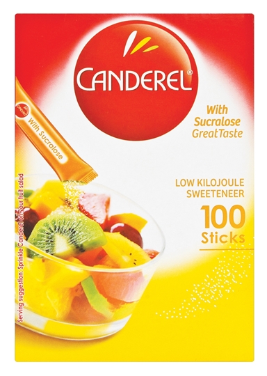 Picture of Canderel Yellow Sweetener Sticks Box 1000s