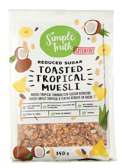 Picture of Simple Truth Tropical Muesli Cereal Pack 350g