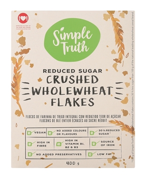 Picture of Simple Truth Whole Wheat Flakes Cereal Pack 400g