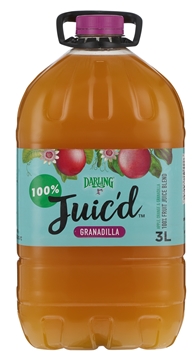 Picture of Darling 100% Fresh Granadilla Juice Bottle 3l