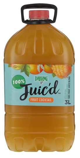 Picture of Darling 100% Fresh Fruit Cocktail Juice Bottle 3l