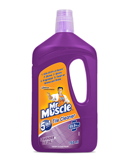 Picture of Mr. Muscle 5-In-1 Lavender Tile Cleaner 750ml