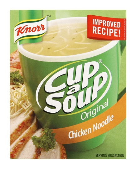 Picture of Knorr Regular Chicken Noodle Cup a Soup Pack 4s