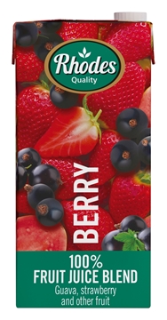 Picture of Rhodes 100% Berry Juice Pack 1l