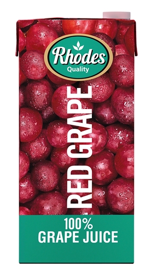 Picture of Rhodes Red Grape 100% Juice Pack 1l