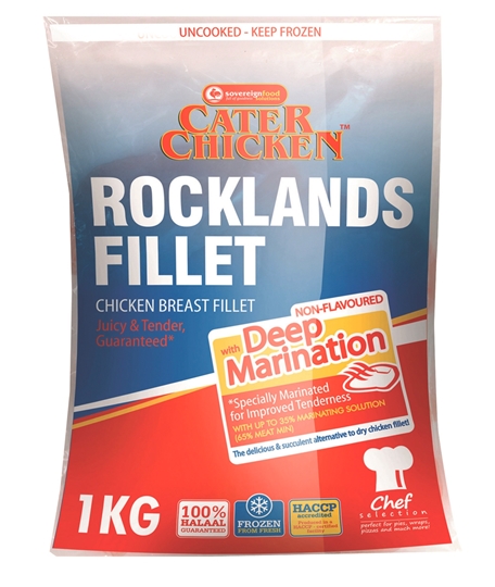 Picture of Rocklands Frozen Chicken Fillets 1kg Pack