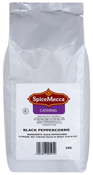 Picture of Spice Mecca Whole Black Pepper Spice Pack 1kg