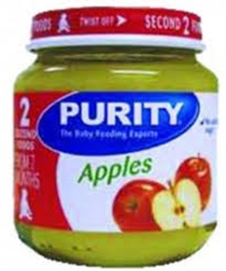 Picture of Purity 2nd Baby Food Apples Pack 6 x 125ml