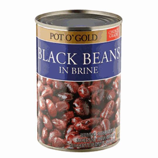 Picture of Pot O Gold Black Beans In Brine 400g