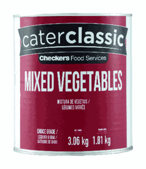 Picture of Caterclassic Mix Veg Can 3.06kg
