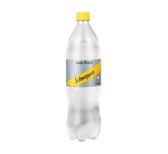 Picture of Schweppes Soda Water Bottle 1L