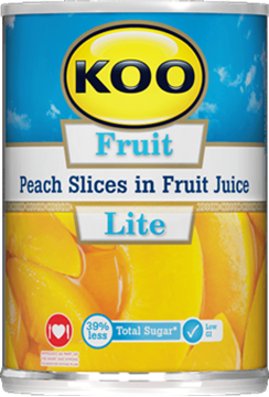 Picture of Koo Lite Peach Slices Can 410g