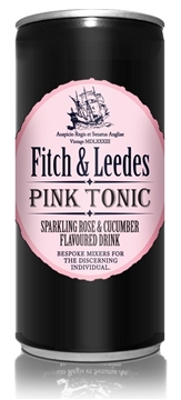 Picture of Fitch & Leedes Pink Tonic Cans 6 x 200ml