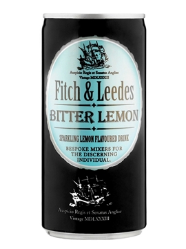 Picture of Fitch & Leedes Bitter Lemon Can 6 x 200ml