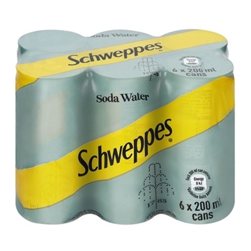 Picture of SOFT DRNK SCHWEPPES 24 x 200ML , SODA