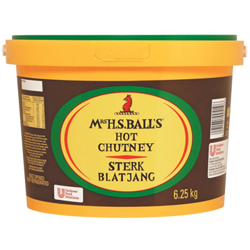 Picture of Mrs Balls Hot Chutney Tub 6.25kg
