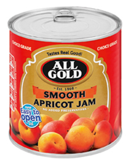 Picture of All Gold Super Fine Apricot Jam 900g