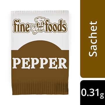 Picture of Fine Foods Pepper Sachets Pack 1000s