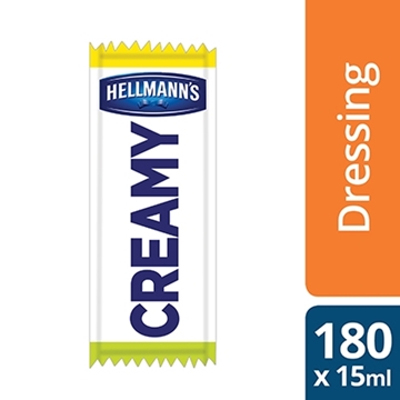 Picture of Hellmanns Creamy Salad Dressing Sachet 180 x 15g
