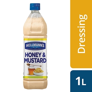Picture of Hellmanns Honey & Mustard Salad Dressing 1l