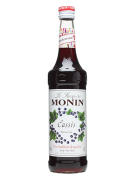 Picture of Monin Black Current/Cassis Syrup Bottle 1l