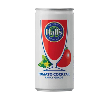 Picture of Halls Tomato Juice Cocktail Can 6 x 200ml