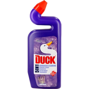 Picture of Duck 5-In-1 Lavender Toilet Disinfectant 500ml