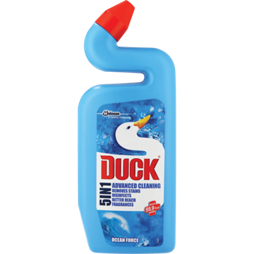 Picture of Duck 5-In-1 Active Ocean Toilet Disinfectant 500ml