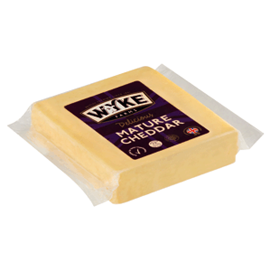 Picture of Wyke Extra Mature Cheddar Cheese Pack 200g