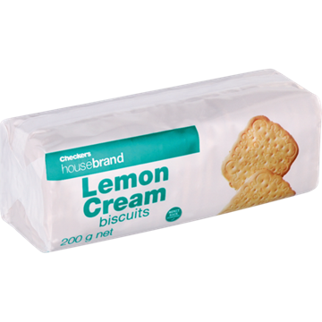 Picture of Checkers Housebrand Lemon Creams Biscuits 200g