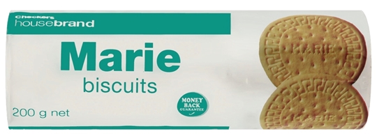 Picture of Checkers Housebrand Marie Biscuits Pack 200g