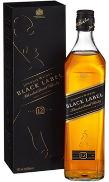 Picture of Johnnie Walker Black Whisky Bottle 750ml