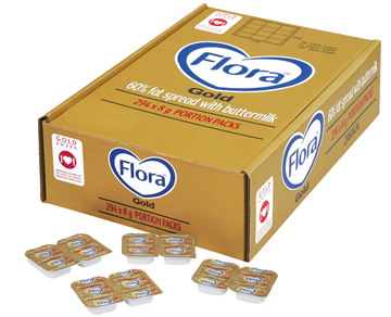 Picture of Flora Gold Margarine Portions 294 x 8g