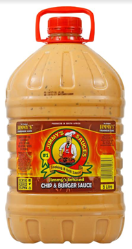 Picture of Jimmy's Sauce Chip & Burger 5L Bottle