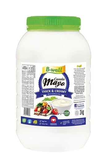 Picture of B-Well Mayonnaise Creamy Gourmet Jar 3kg