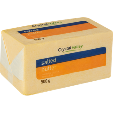 Picture of Crystal Valley Frozen Salted Butter Brick 30x500g