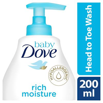 Picture of Baby Liquid Soap RIch Moisture Dove 200 ml